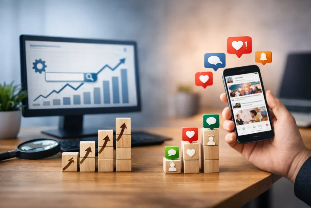 SEO or Social Media? What Grows Faster?