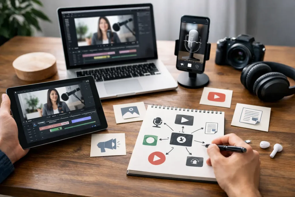 Content Repurposing Workflow for Creators