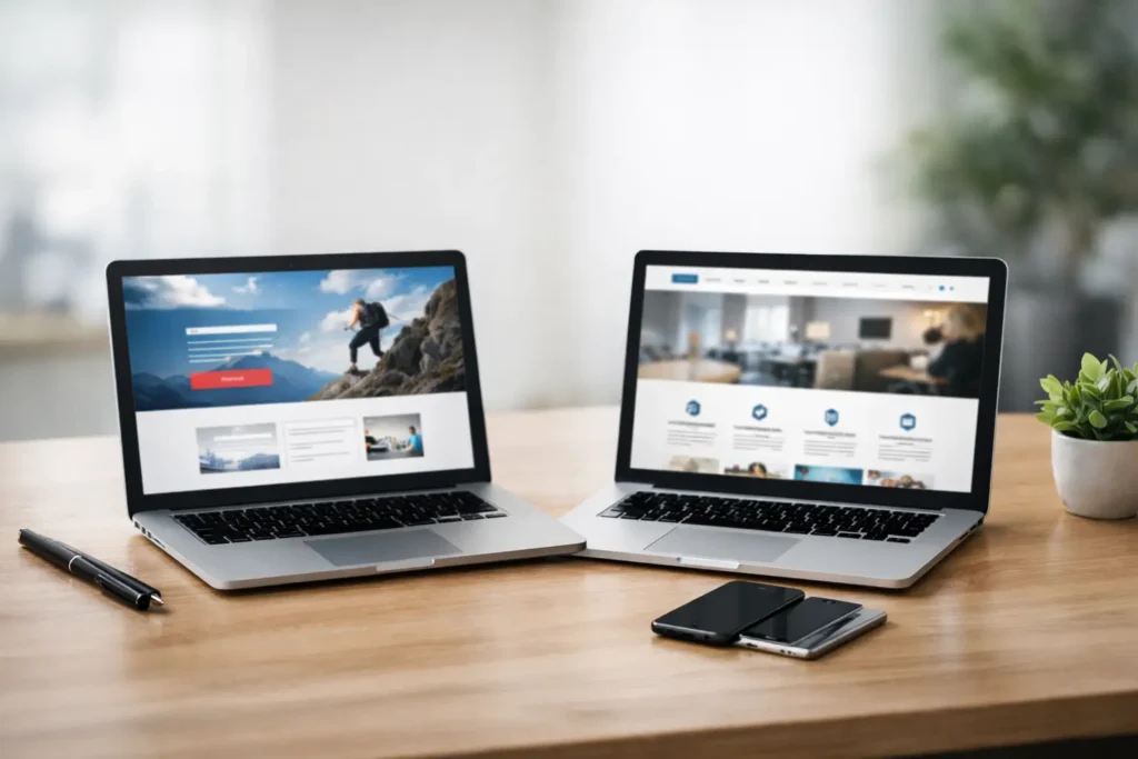 Landing Page vs Homepage Differences